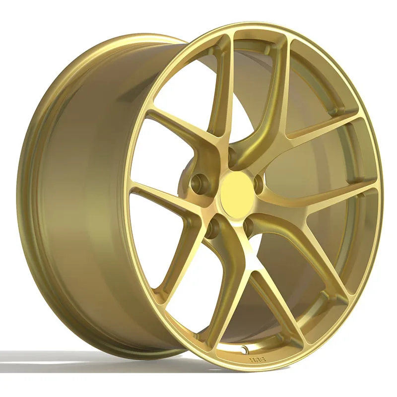 18-22 Inch Forged Aluminum Alloy Car Rim 5 Bolt Holes Custom 100mm PCD 20mm-40mm Spacing 6061-T6 Brand New Wheels details