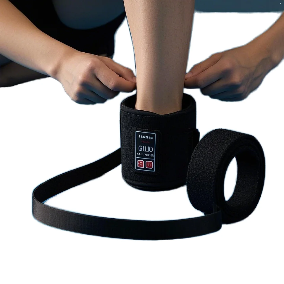 MCG Stepless Adjustable 100-Pod Force Ankle & Wrist Weights Soft and Strong Muscle-Strengthening Exercise Band