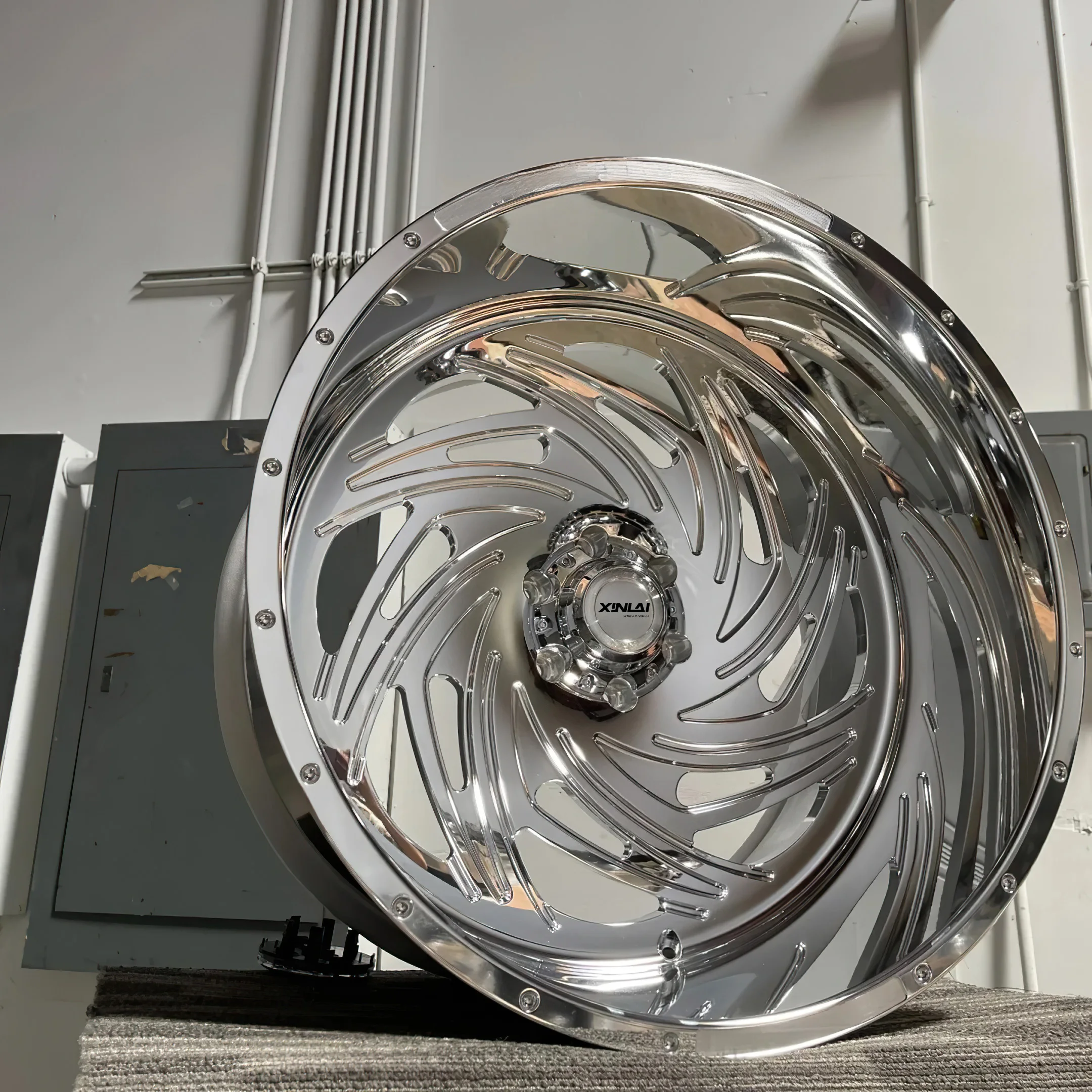 XL Show-style Deep Lip Forged Wheel Deep Dish Chrome Forged Truck Wheel for GMC Chevrolet Silverado Ford F-150 - Image 2