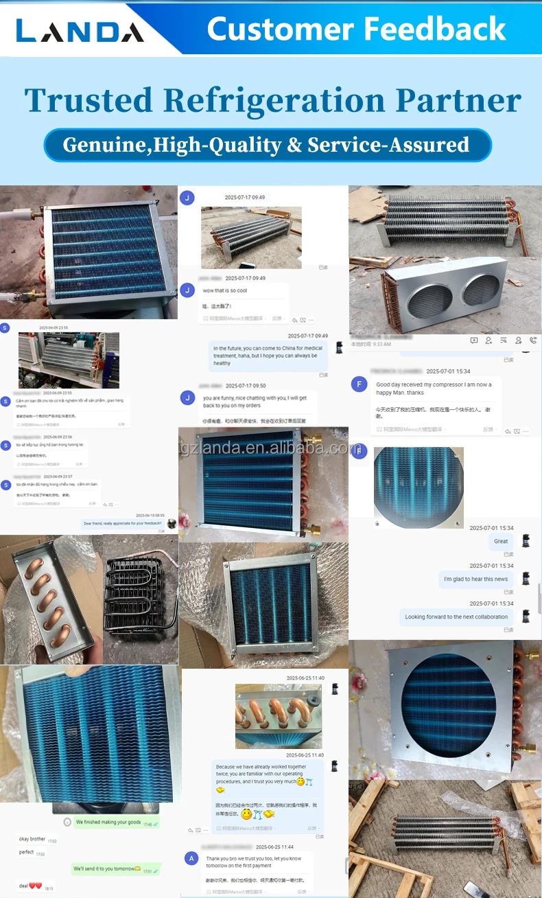 Air Cooled Condenser, DL-2/10, Copper, Evaporator - detail 24