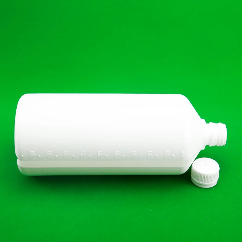 product 1kg chemical reagent bottle organic solvent storage container thick hdpe plastic with free ldpe screw cap 1000ml-34