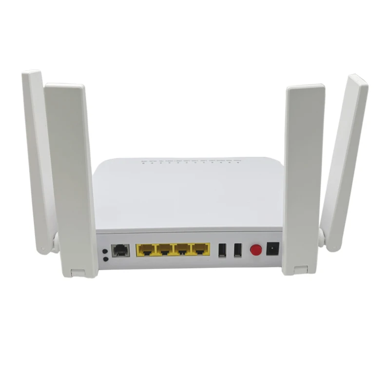 4 Antenna F890L ONU XPON WiFi 6 Router AX1800 Dual Band 2.4G/5G