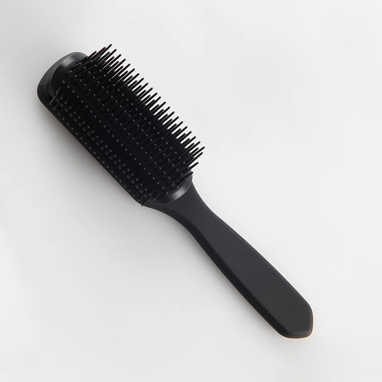 Professional hot sale styling hair comb 9 rows detangling hair brush for salon hairdressing straight