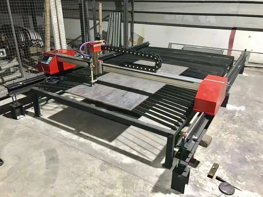 Plasma Cutter Stable Plasma Gas Cutting Machine Automatic Stainless Steel Large Metal Cutting Machine with Flame and Plasma Head