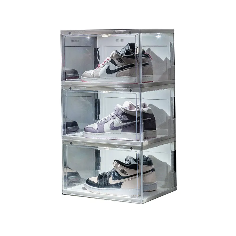 acrylic shoe storage