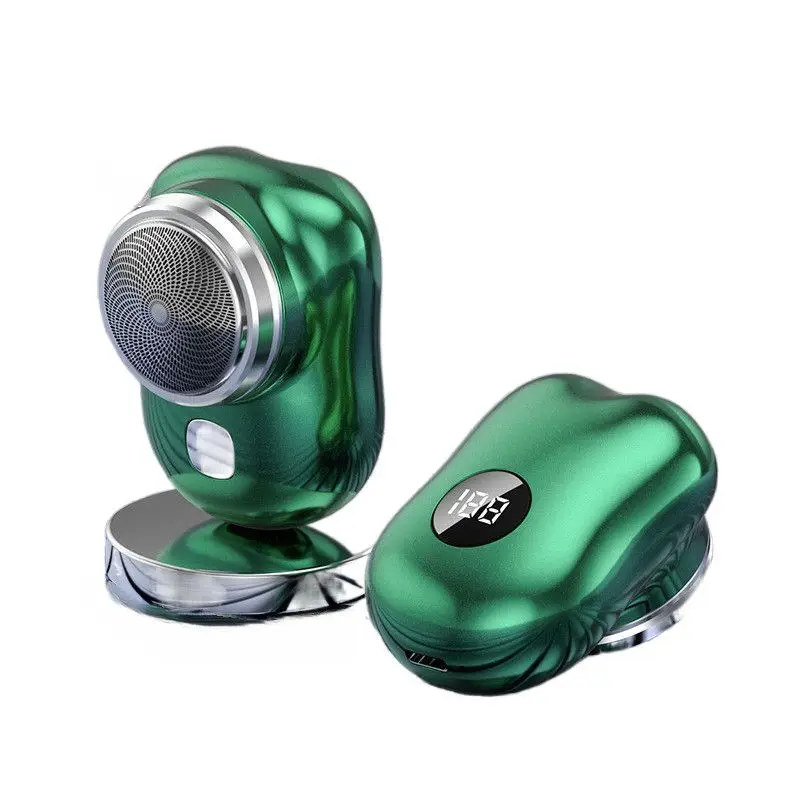 Mini Rasoir électrique USB Rechargeable - Portable, Lavable, Idéal Pour Voiture Ou Voyage