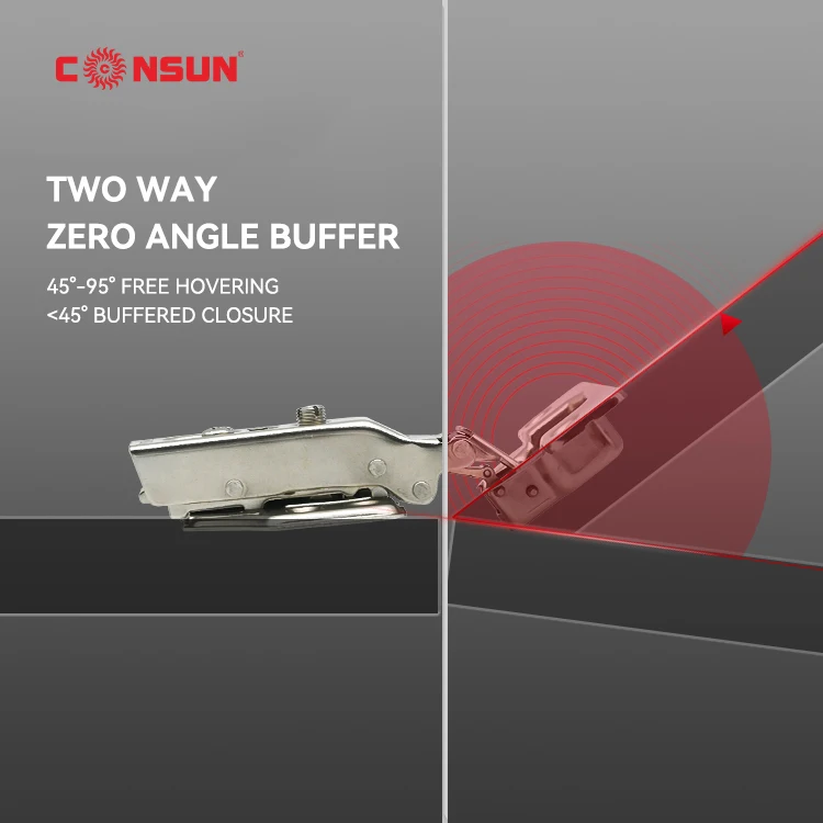 Factories Hydraulic Soft Closing Buffering Custom Cabinet Door Hinge Kitchen Furniture