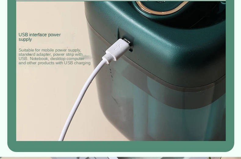 Mini Ultrasonic Atomizer Air Humidifier for Home Hotel