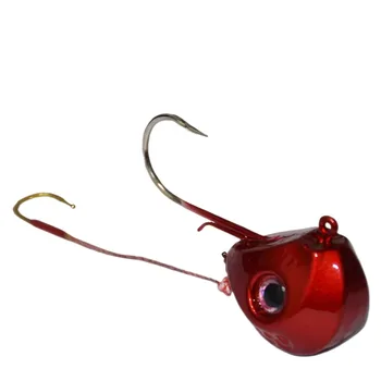 Cheery Hot Sale 40g-140g Fishing Clamp Double Hook 3D Eye Lead Material for Fresh Salt Water Fishing Tilapia River Minnow Lure – Minnow – view 5