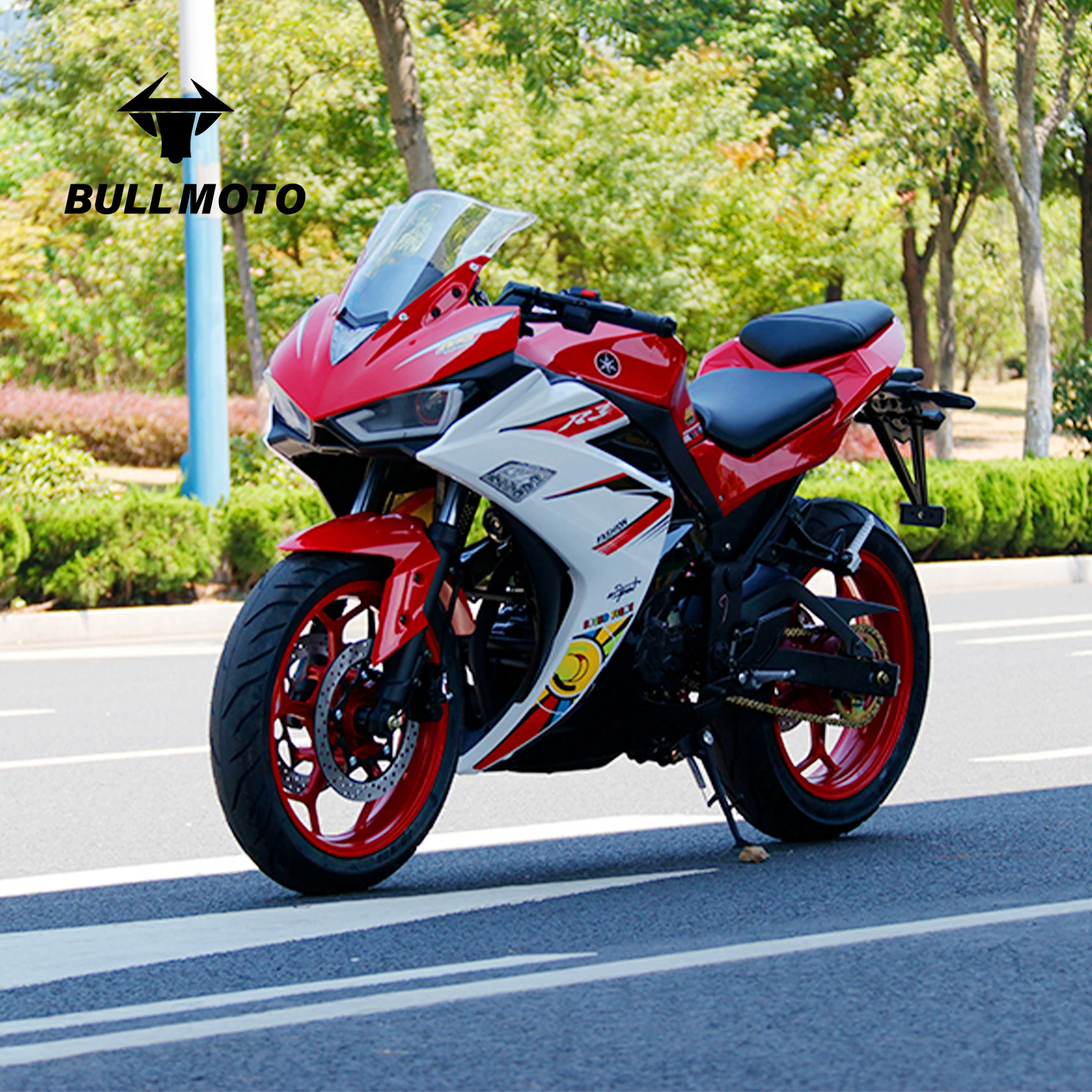 Ninja R3 Classic Retro Racing Sport Scooter 200cc-400cc Mini Moto Streetbike Diesel Motor Cycle for Adventure Motorcycle