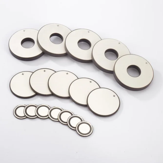 PZT High power Ultrasonic Vibrating Transducer 50mm for Ultrasonic cleaning Piezoelectric Ceramic rings and discs