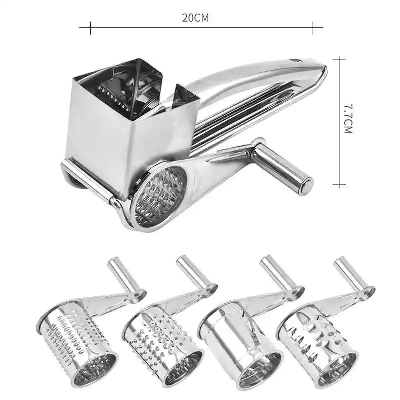 Factory Wholesale Stainless Steel Cheese Hand Crank Rotary Cheese Kitchen  Creative Cheese Grater Grater For Home Use - Buy Factory Wholesale  Stainless Steel Cheese Hand Crank Rotary Cheese Kitchen Creative Cheese  Grater