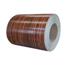 wood grain color prepainted aluminum coils for building econoraic and environmental protection