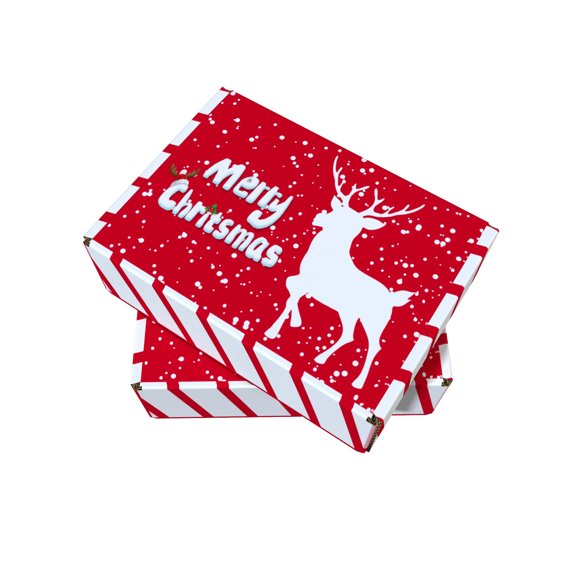 product wholesale calendar christmas tree gift packaging box santa claus clothing gift box christmas sweater sock packaging mail box-6