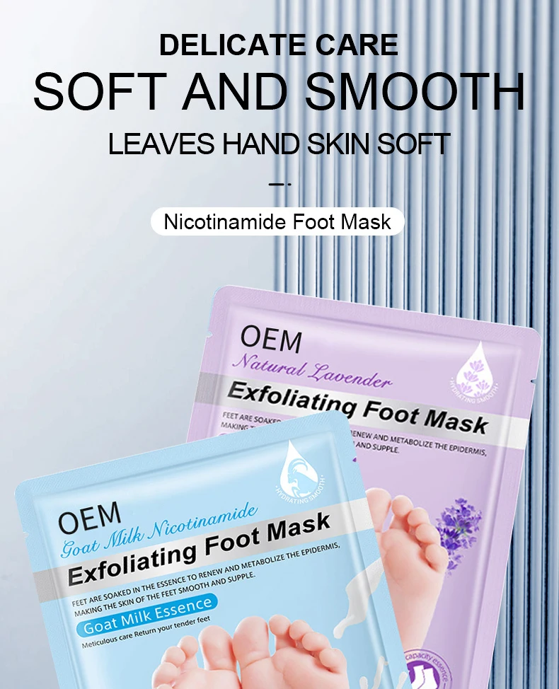 Oem Odm Wholesale Foot Skin Care Products Korean Feet Sheet Mask Socks