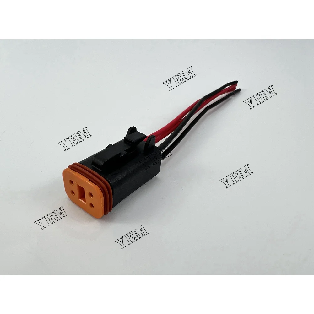 For Komatsu PC200-7 Throttle Motor Four-wire Connector High Performance Engine Parts 2
