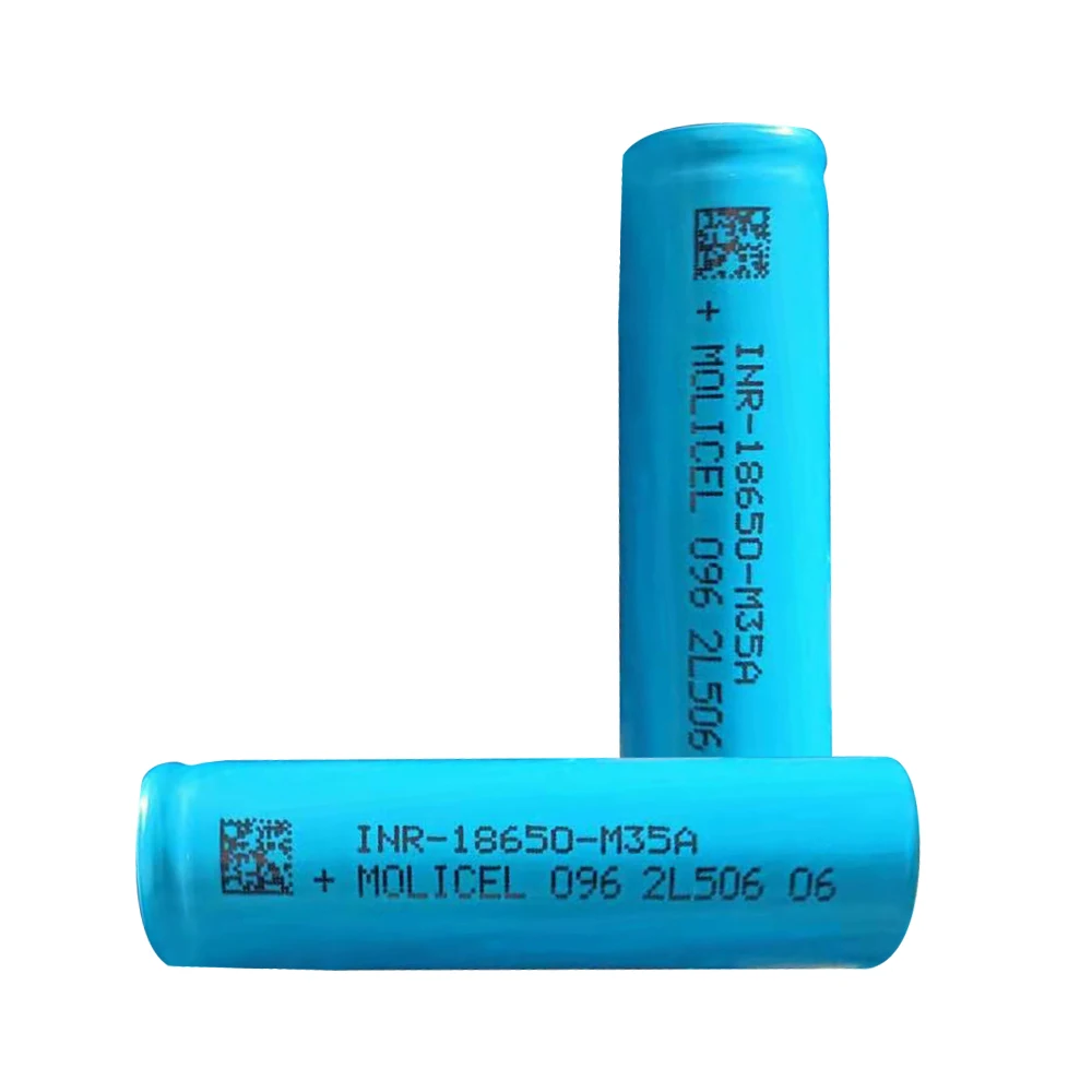 Authentic original grade-A TaiWan molicel M35A 18650 3500MAH 10A 3.6v lithium rechargeable battery