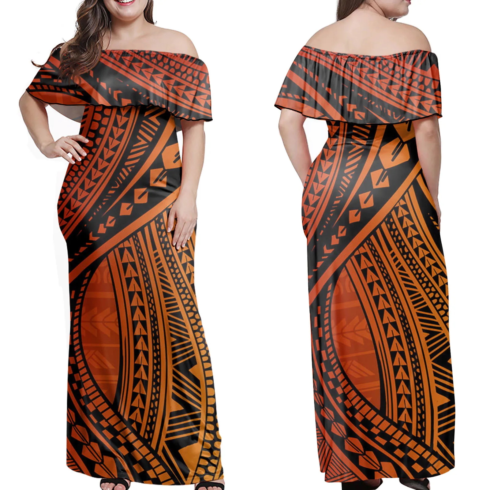 polynesian tribal dresses