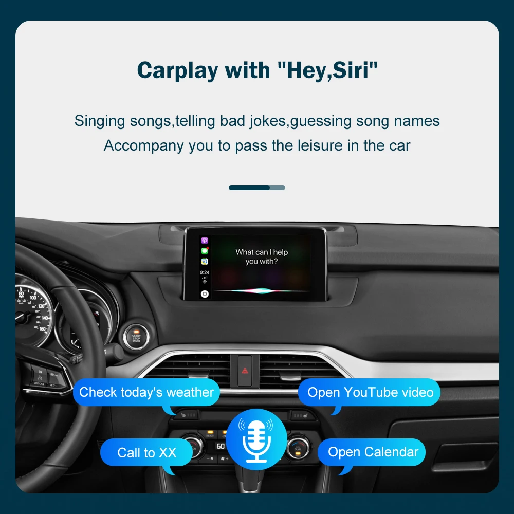 Mazda Retrofit And Upgrade Apple Carplay And Android Auto Mazda2 Mazda3