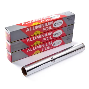 Aluminum Foil for cooking and food packaging thickness 11mic 12mic 13mic 14mic Heavy Duty Foil Roll For Food Packaging