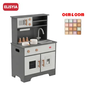 Wooden Kitchen Accessories Kmart Argos 2 Year Old Durable Easy Clean Sustainable Recycled Sensory Exploratory Play Birthday Gift