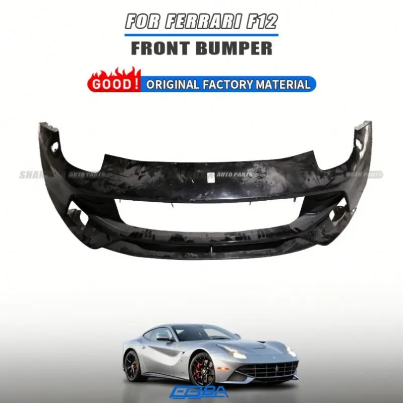 Penjualan Panas Bumper Depan Plastik Warna Hitam untuk Ferrari F12 Tahun 2012–2017 85496310
