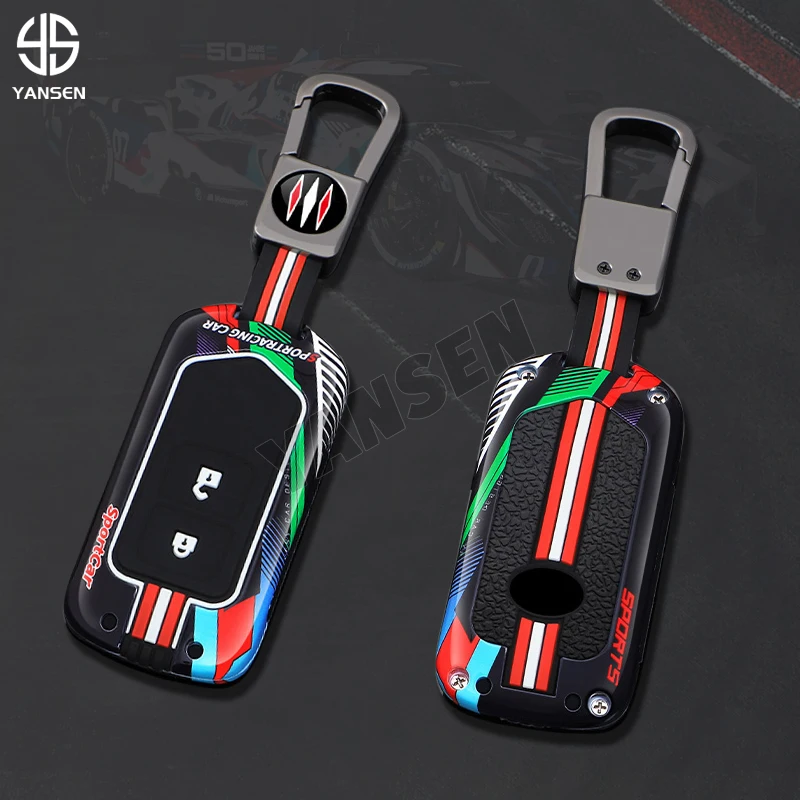 Car Key Cover Smart Remote Fobs Case for Toyota Land Cruiser Prado 150 Sienta Porte Raum Alphard Isis Noah Auto Accessories