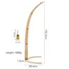 Curved floor-standing bed bell stand