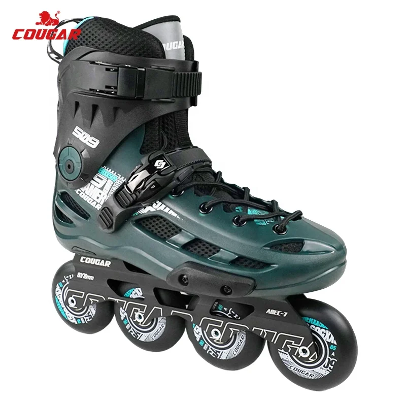 MZS509A インラインローラースケート – CNCアルミシャーシとABEC-7