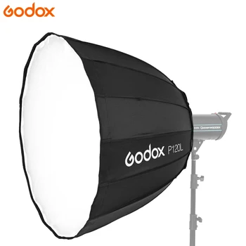 Godox P120L P120H 120cm Deep Parabolic Reflector Softbox Bowen Mount Adapter Diffuser Carry Bag for Studio Flash Light Wholesale detail image