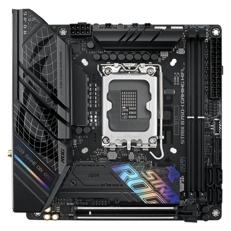 ASUS ROG STRIX B760-I GAMING WIFIマザーボード (4 x SATA