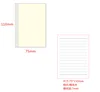 Cahier ligné A8