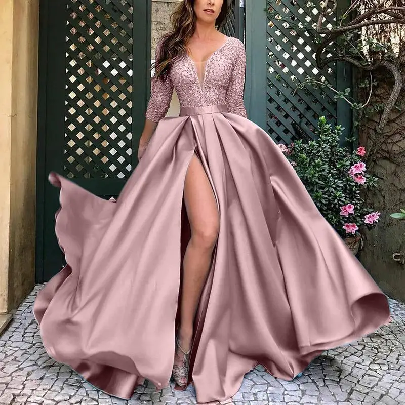 party dresses for ladies NATHGAM Womens Sexy Formal Dress Sequin Slit Summer One Shoulder Wrap Midi Dress Evening Club Cocktail Prom Gowns Dress Black : Clothing, Shoes & Jewelry 1 cm = 0.394 inches Ketyyh-chn99 Womens Evening Dresses Summer
