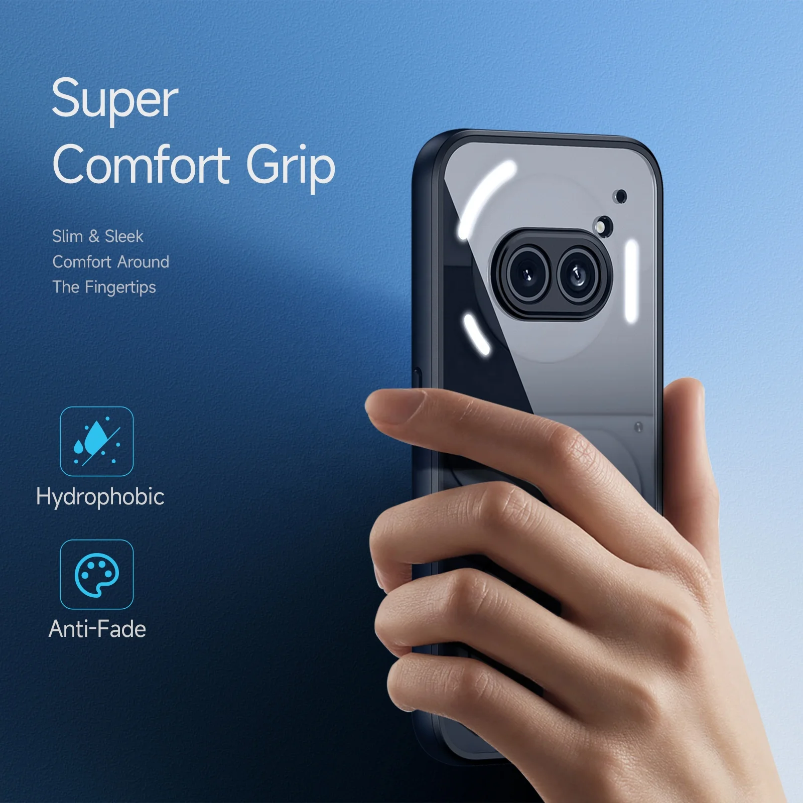 DUX DUCIS Aimo Series Back Cover for Nothing Phone 2A Shockproof Transparent Hard PC Back for Nothing Phone 2 Phone Case