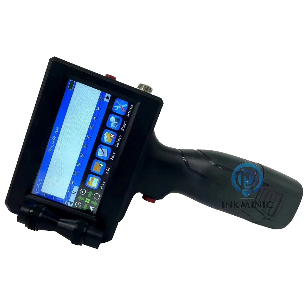 2024 New Machine Metal or Plastic Expiry Date Handheld Inkjet Printer Manual Printing Machine Price