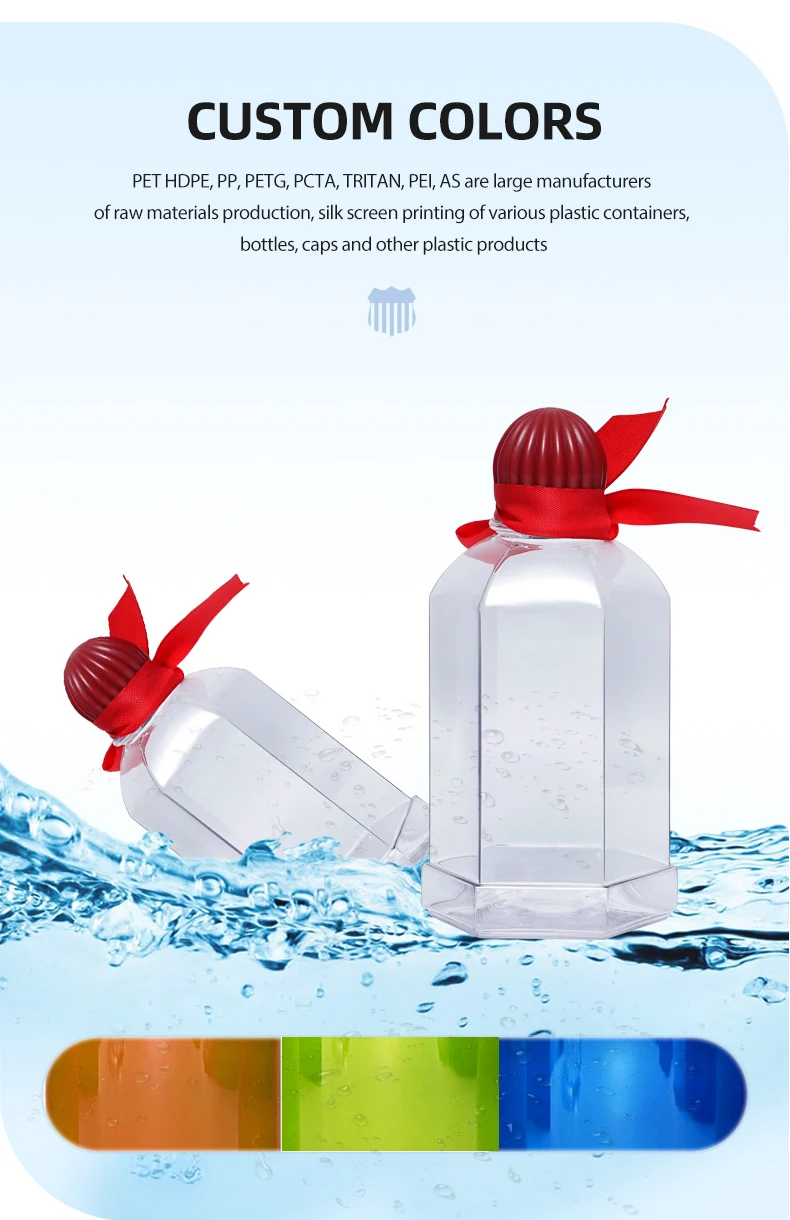 250ml Factory Price PETG Container 300ml Plastic Lotion Bottle With Red Ball Cap