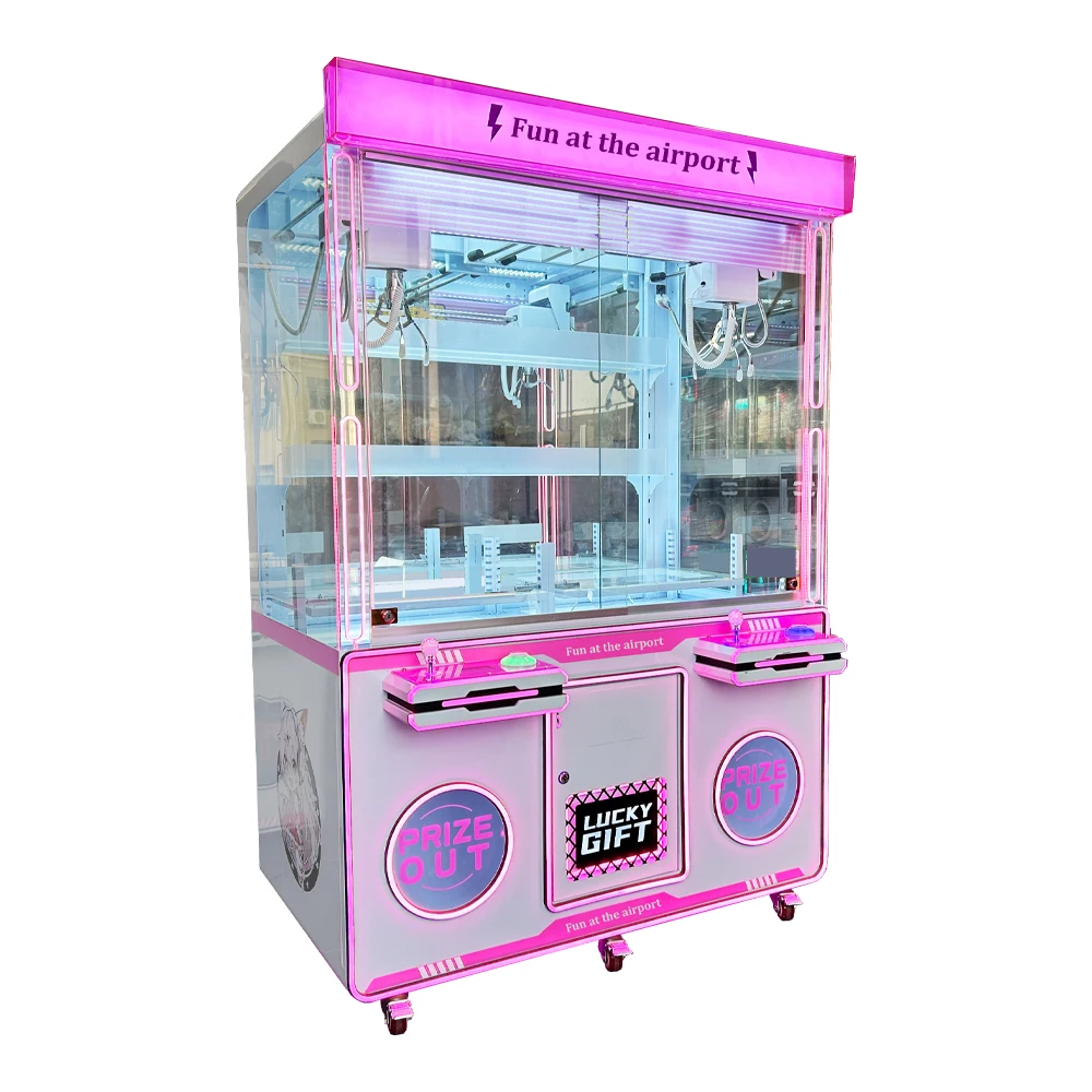 Funpark Hot Selling Best Price Claw Machine Catcher Games Machine Coin Operated Dolls Gift Game Toy Arcade Crane Machine details