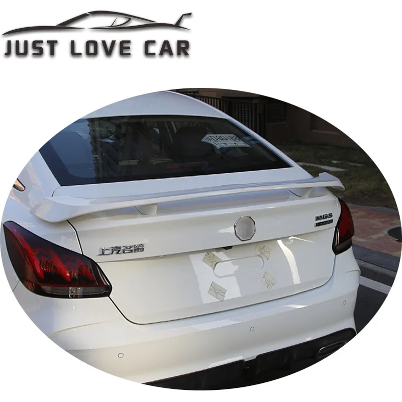 GT SPORT SPOILER for 2021 NEW MG5 ABS CAR REAR TRUNK SPOILER WING LIP