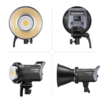Godox Litemons LA150BI Yellow White 2800K-6500K Lamps Studio LED Video Light 190W Photography Light Lamp 5600K detail image