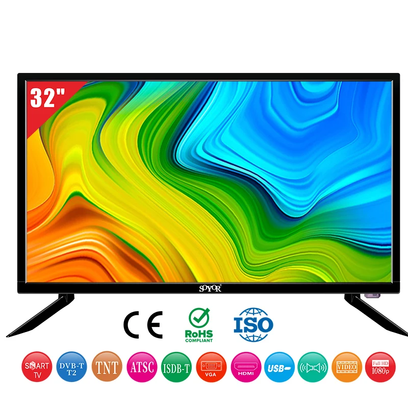 De 32 pulgadas de Smart TV LED de color HD WiFi opcional - China LED y LED  TV LCD precio