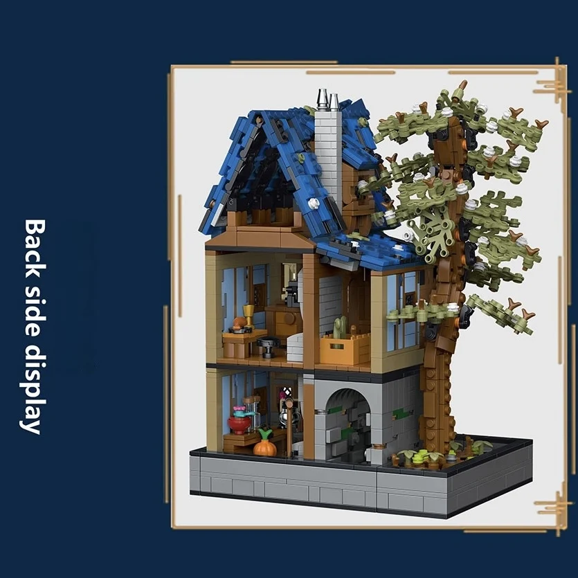 MORK 033032 Medieval Magician Building Blocks Sets City Street Series Model Building Blocks Toys  for Children
