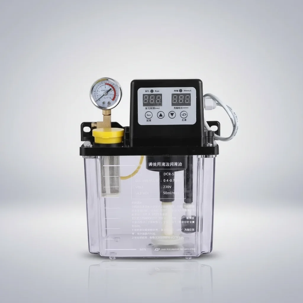 Automatic Lubricating Pump 220V 0.5L 1L 2L 2 Liters Lubricant Pump CNC Lubricator