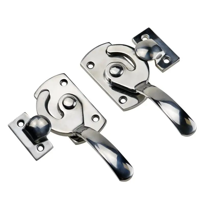 Rotating Box Closure Hardware Retaining Ring Industrial 304 Stainless Steel Rotary Handle Vacuum Box ...