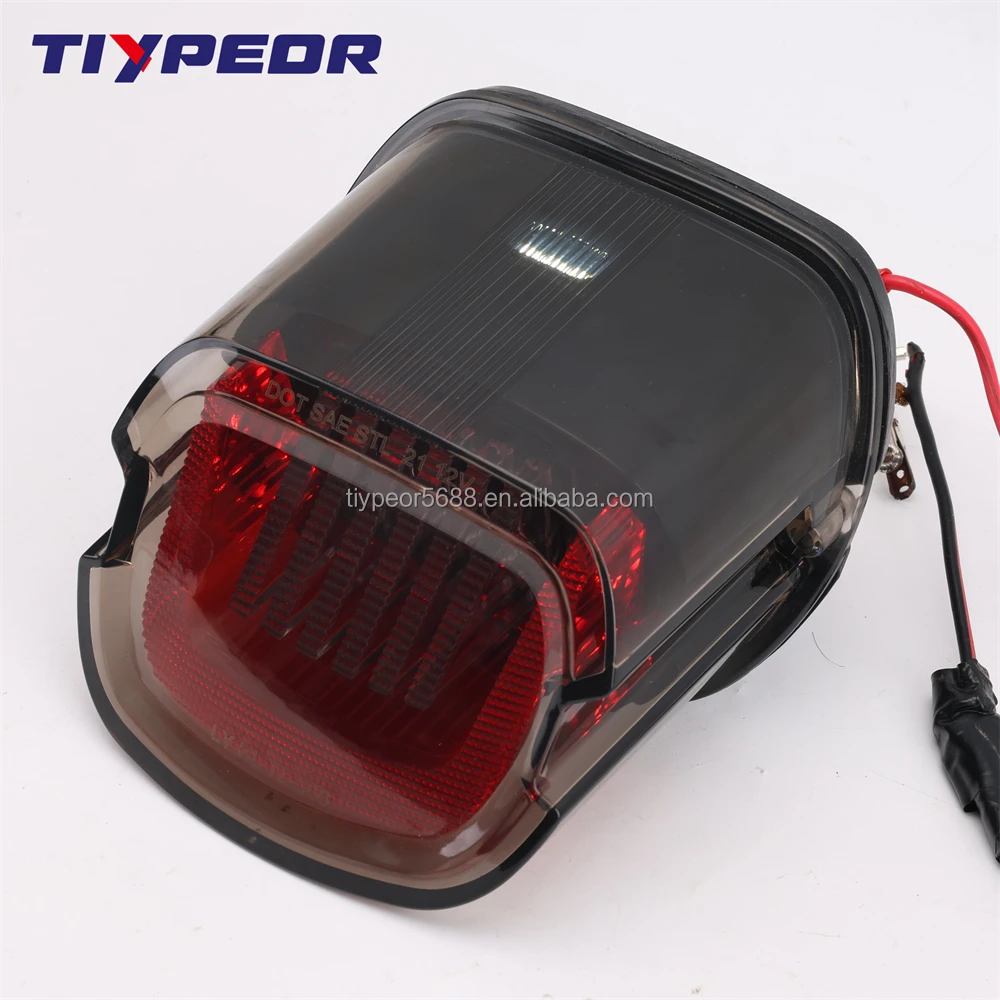 product tiypeor wholesale price hover taillight for harleys davidson tail lights motorcycle led lamp with clear smoked color-6