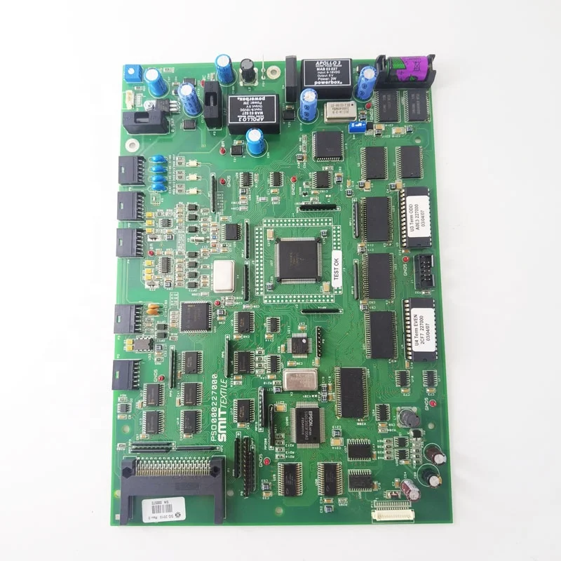 SMIT Textile Machine Scheda CPU Terminal PSO000227000 Max Black Green Cover Light Item Layer  Joint Spinning Suitable Origin