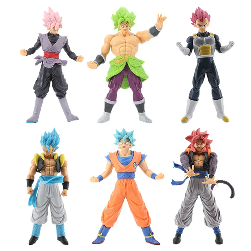 27cm Action Figure Dragon Ball Z Son Goku super saiyajin 5 Boneco De Ação  De Macaco Rei Vegeta Gohan Trunks Goku Ornamentos Decoração