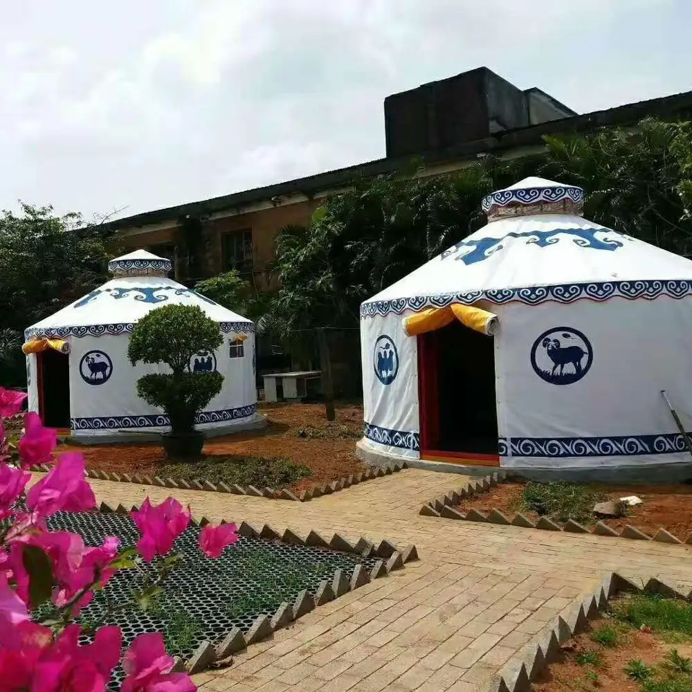 double insulation luxury mongolian yurt tent