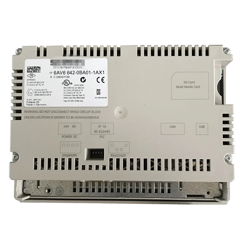 Original SIEMENS Touch Panel SIMATIC 6av6 642-0bc01-1ax1 Tp177a TP177B 6AV6642-0BA01-1AX1 Siemens Hmi 6av6 642 0dc01-1ax1