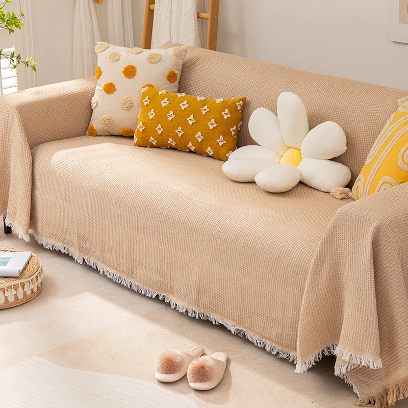 Modern Four Seasons Universal Cloth Sofa Cover Cloth Nonslip Universal