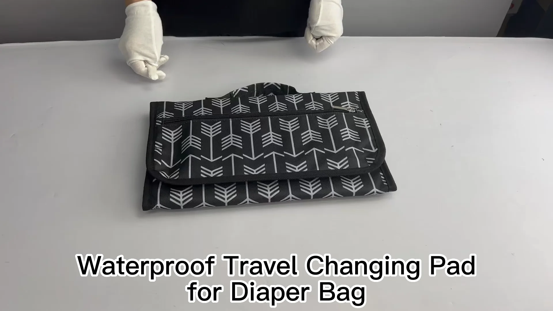 Portable Diaper Changing Pad With Padded Compact Baby Diaper Changing